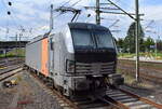 TX Logistik AG, Troisdorf [D] mit der angemieteten Northrail Vectron  193 921  [NVR-Nummer: 91 80 6193 921-4 D-NRAIL] Richtung Hamburger Hafen am 19.07.24 Höhe Bahnhof Hamburg-Harburg.