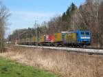 TXL 185 518 bei Brannenburg, 23.03.2010