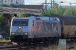 185 540-2 TXL auf der Schiene gibt es sie noch die Kassel Huskies nur auf dem Eis nicht mehr in Bremen 4.9.2010