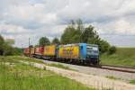 185 518 mit DGS 43101 am 15.06.2011 bei Ostermnchen.