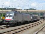 ES 64 U2-029 der MRCE/TXL und 189 938 der MRCE stehtn am 03.