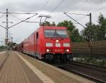 Die erste fotografisch festgehaltene Sichtung der 185 404-1, die nun fr die TX Logistik unterwegs ist, gelang uns am 29.06.2012 in Dedensen-Gmmer.