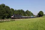 TXL 182 597 mit einem Gterzug am 18.06.2013 bei Ostermnchen.