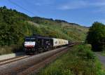 189 923 mit DGS 43100 nach Wanne-Eickel am 28.09.2013 bei Gambach.