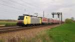 ES 64 F4 - 030 (TXL) mit KLV-Zug bei Mammendorf (21.04.2014)