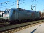 Die 185 539 war am 17.02.2007 nach Wels gekommen um Gterwagen vom Verschubbahnhof abzuholen.