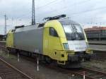 ES 64 U2-010 der TX Logistik AG abgestellt in Wanne-Eickel Hbf.