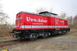 UWE Adam 22 V100 Ost 202 241-6 mit frischer HU 02.03.19 in Hanau Hafen 