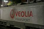 VEOLIA TRANSPORT Logo auf der E37 506.