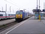 Einfahrt des X80002 am 11.10.2007 von Berlin Hauptbahnhof(tief) nach Leipzig in Leipzig Hbf.