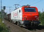 E37 510 der Veolia , aufgenommen in Porz Wahn am 17.08.09