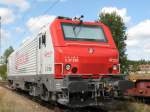 E 37 530 der Veolia Transport,abgestellt in Amstetten/Wrtt. am 6.9.2009