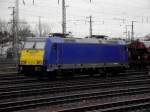 146 522-8 von Veolia Cargo am 03.01.14 in Hanau Hbf vom Bahnsteig aus fotografiert