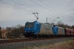 185 519-6 und 185 530-3 VPS am Nachmittag des 05.04.2010 bei Woltorf