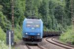 VPS 185 530-3 am BÜ KM27,298 auf der Hamm-Osterfelder Strecke in Recklinghausen 9.6.2015