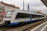 VIAS Lint VT 241 als S7 in Solingen Hbf, am 19.11.2017.