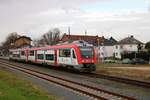 VIAS Bombardier Itino VT107 + VT 1xx am 03.02.18 in Hainburg Hainstadt