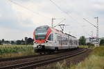 VIAS 305B Stadler Flirt auf der Rechten Rheinstrecke bei Wiesbaden Schierstein 