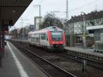 Ein Itino der Odenwaldbahn in Frankfurt Sd auf Gleis 9 wartend auf die Abfahrt.