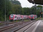 Vias-Triebwagen am Bahnhof Gro-Umstadt Wiebelsbach