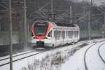 428 138-2 (Tw 404 der VIAS)als Ersatzverkehr auf der Linie RE4 bei der Ausfahrt Rathenow am 14.12.2012