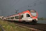 VIAS ET 410 als SE 25029 (Neuwied–Frankfurt [Main] Hbf) am 12.07.2011 in Rdesheim (Rhein)