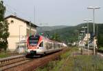 VIAS-ET 405 als SE 25029 (Neuwied–Frankfurt [Main] Hbf) am 23.05.2012 in Osterspai