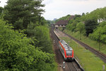 VIAS VT 108 verlässt den Bahnhof Darmstadt Süd am 3.