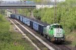 Vossloh 4180 001-4 unterwegs für NIAG auf der Hamm-Osterfelder Strecke in Recklinghausen 26.4.2022