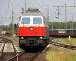 232 141-2 von der WFL rangiert in Stolberger-Gbf/Rheinland.