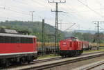 WFL 202 264-8 am 12.05.2023 beim umsetzen in Saalfeld (S).