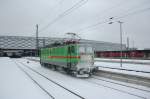 WAB 60 am 18.02.09 bei der Durchfahrt in Chemnitz Hbf