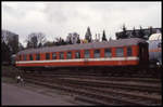 WLE Wagen WGm100 am 25.10.1993 im BW Lengerich Hohne der TWE.