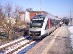 Die RB 46 steht im Bochumer Hbf am 29.01.2006