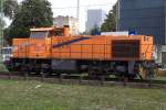 Northrail 6 (92 80 1275 837-3 D-NTS) in Diensten der Wanne-Herner Eisenbahn in Wanne-Eickel. 12.09.2011