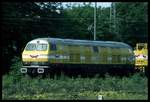 Wiebe Diesellok V 320001 am 10.6.2001 im Bahnhof Hasbergen.