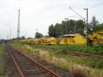 Wiebe Bauzug in Ludwigshafen(Rh) abgestellt am 08.07.2007