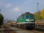 V300 003 in der beladestelle bei Naundorf am 09.10.12.