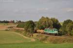 V300 001 -SAGO51- ex 232 404 mit Zug 66242 vom Verladebahnhof Kayna nach Erzbunker am 17.09.2012 in der Steigung hinter Frankenau