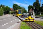 SSB Stuttgart Stadler ZT 4.2 Wagen 1103 und Fahrradwagen 1113 am 09.07.24 in Stuttgart