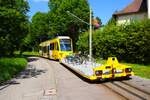 SSB Stuttgart Stadler ZT 4.2 Wagen 1102 und Fahrradwagen 1112 am 09.07.24 in Stuttgart