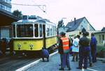 SSB Stuttgart__Zahnradbahn__Jetzt bekommt Tw 101 wieder seine vertrauten Schienen unter die Räder.__30-05-1975 