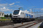 Stadler Euro 9000 Lok 90 80 2019 300-3 durchfährt solo den Bahnhof Pratteln.