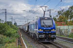 2019 305 mit einem Getreidezug am 22.10.2023 bei Weiterstadt