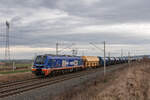 RCM 159 233 mit DGS 95480 nach Erfurt Gbf am 02.01.2022 in Vieselbach.