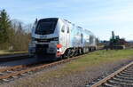 BSAS 159 208 wartete am 11.04.2022 in Emleben auf die Beladung ihrer Kesselwagen.