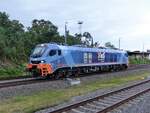 Stadler Eurodual 159 248 der Netzwerkbahn Sachsen ( 9080 2159 248-4 D-RCM ) beim umsetzen in Gera am 31.7.2023