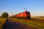 Babenhausen am 10.08.23 mit DB Cargo Stadler Eurodual 159 206-2