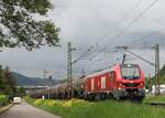 Eine Stadler Eurodual der DB im Mittelrheintal bei Braubach am 07.05.2024