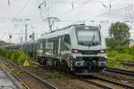 159 258-3 RailForceOne Eurodual in Oberhausen Osterfeld, April 2024.